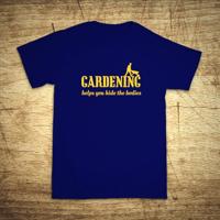 Tričko s motívom Gardening