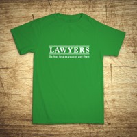 Tričko s motívom Lawyers