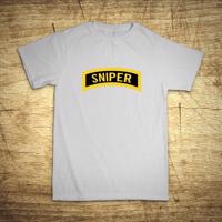 Tričko s motívom Sniper