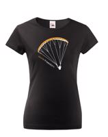 Tričko s paragliding motivem Pure freedom - doprava jen 46 Kč