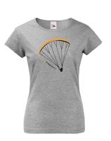 Tričko s paragliding motivem Pure freedom - doprava jen 46 Kč