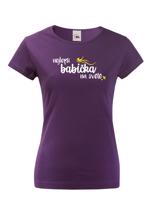 Tričko s potiskem pro babičku - Nejlepší babička na světě