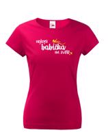 Tričko s potiskem pro babičku - Nejlepší babička na světě