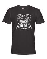 Tričko s potiskem pro dědu rybáře k narozeninám nebo Vánocům