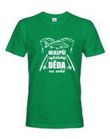 Tričko s potiskem pro dědu rybáře k narozeninám nebo Vánocům