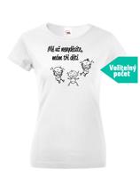 Tričko s potiskem pro maminku nebo babičku "Mě už nevyděsíte"