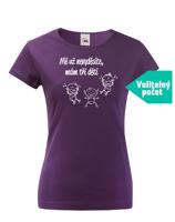 Tričko s potiskem pro maminku nebo babičku "Mě už nevyděsíte"