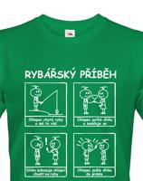 Tričko s potiskem Rybářský příběh pro každého rybáře