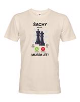 Tričko Šachy volají | Vtipné tričko pro milovníky šachů