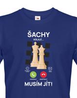 Tričko Šachy volají | Vtipné tričko pro milovníky šachů