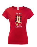 Tričko Šachy volají | Vtipné tričko pro milovníky šachů