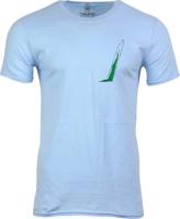 Tričko světle modré pánské Klárka - Letokruhy