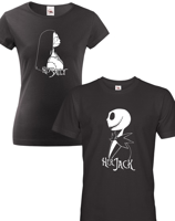 Trika pro páry HIS SALLY and HER JACK - trička pro zamilované páry