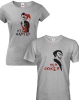 Trika pro páry Joker a Harley Quinn - stylová trika s nápadem