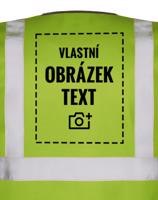 Unisex bezpečnostní  / reflexní vesta s vlastním potiskem - skvělá cena