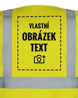 Unisex bezpečnostní  / reflexní vesta s vlastním potiskem - skvělá cena