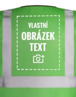 Unisex bezpečnostní  / reflexní vesta s vlastním potiskem - skvělá cena