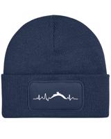 Unisex čepice s obdélníkovou nášivkou EKG Sněžka