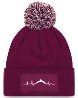 Unisex čepice s obdélníkovou nášivkou EKG Sněžka