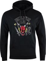 Unisex černá mikina Hellfire Club