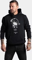 Unisex černá mikina Tomáš Řepka - I am Sparta lebka