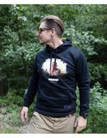 Unisex černá mikina Z101 - Madania