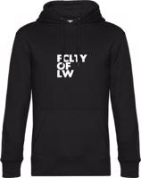 Unisex čierna mikina s kapucňou UK - FCLTY OF LW