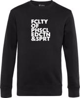 Unisex čierna mikina UK - FCLTY OF PHSCL EDCTN SPRT