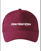 Unisex kšiltovka „Jsem princezna vole“