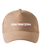 Unisex kšiltovka „Jsem princezna vole“