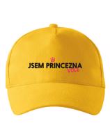 Unisex kšiltovka „Jsem princezna vole“