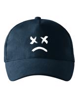 Unisex kšiltovka Sad face