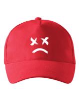 Unisex kšiltovka Sad face