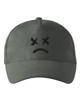 Unisex kšiltovka Sad face