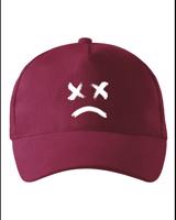 Unisex kšiltovka Sad face