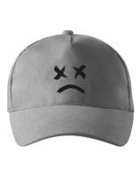 Unisex kšiltovka Sad face