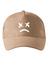 Unisex kšiltovka Sad face