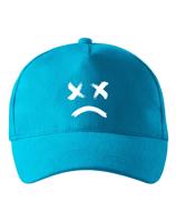 Unisex kšiltovka Sad face