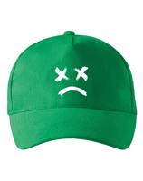 Unisex kšiltovka Sad face