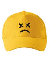 Unisex kšiltovka Sad face
