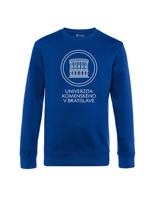 Unisex modrá mikina UK - Logo