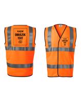 Unisex Reflexní vesta s vlastním potiskem