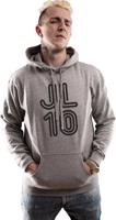 Unisex šedá mikina JL10 - JL10 Max