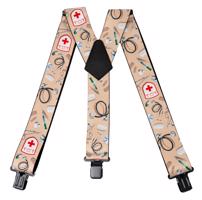 Universal Designové kšandy - Doktor - Zdravotník - béžové