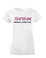 Upravit: Dámské tričko - Jsem běhna