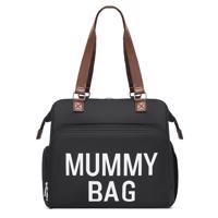 Velká přebalovací taška s přihrádkou na boty Kono - černá