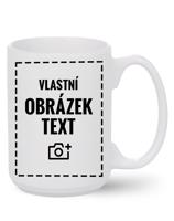Velký hrnek 450 ml s vlastním potiskem, fotkou či textem - rychlé dodání
