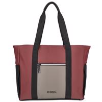 Vodoodpudivá shopper taška Enrico Benetti Bergen - vínově-taupe - 26L