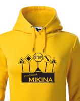 Vtipná dámská mikina s potiskem  Značková mikina - ideální dárek pro rebelky