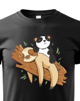 Vtipné a originální dětské tričko s lenochodem - dárek pro milovníky zvířat